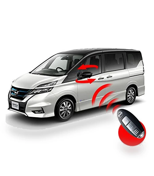 Dedicated Smart Key for Mirror Storage — Keyless Entry, Samurai Japan