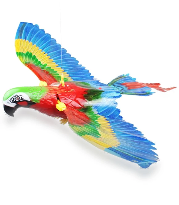 Electric Simulation Fake Parrot Toy — Interactive Animal Companions, Picture Hung