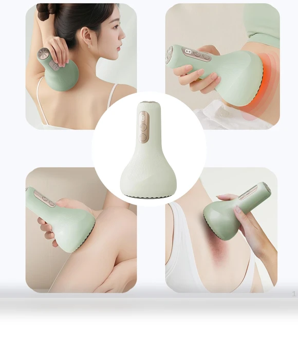 Electric Vacuum Massager with Red Light and Heat — Back Relief Solutions, Hobbies