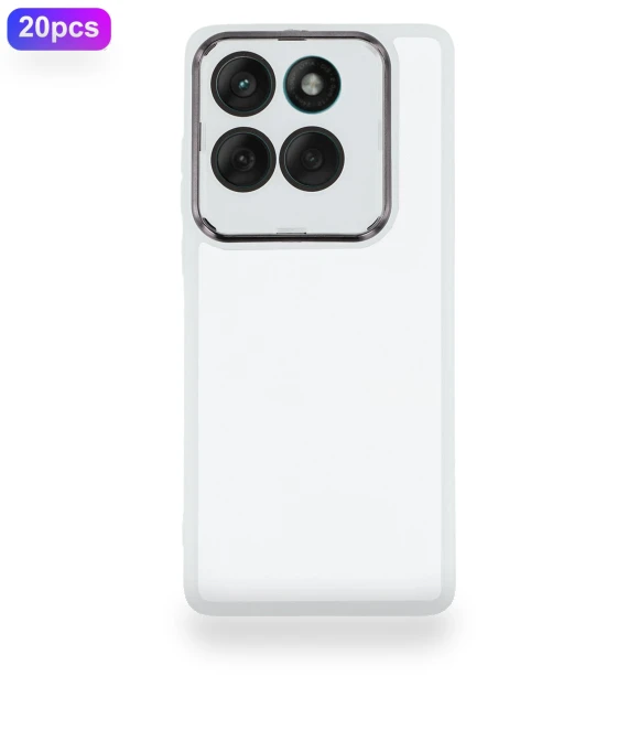 Electroplated Camera Frame TPU Phone Cover — Basic Cases, Smartwatch 2025
