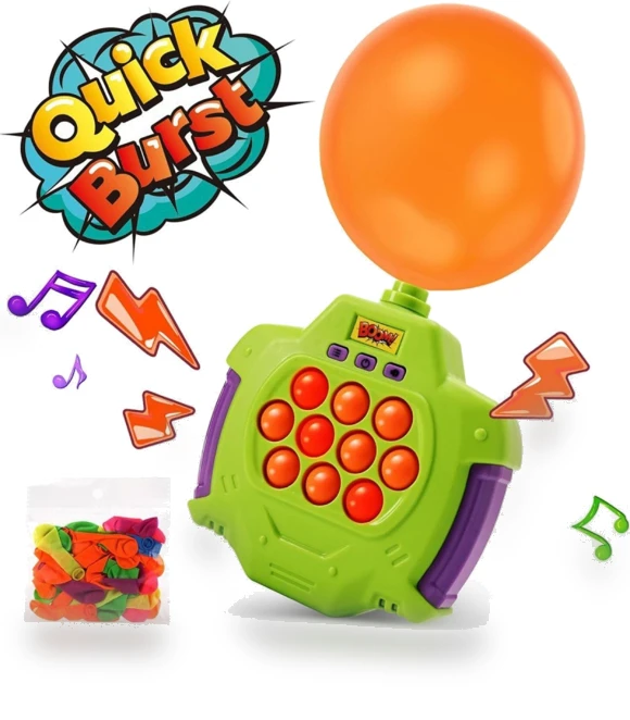 Handheld Touch Game Music Button Console with LED Light — Musical Toys, zuan