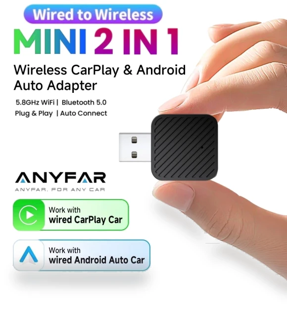Mini Adapter for CarPlay and Android Auto — Car Accessories & Gadgets, Xixi Global Purchasing