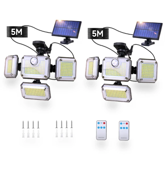Outdoor Solar Sensor with Extension — Motion Sensors, SAMURAI STYLE