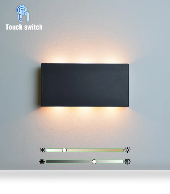 Portable LED Wall Light with Touch Dimming — Night Lights, Dream Garage
