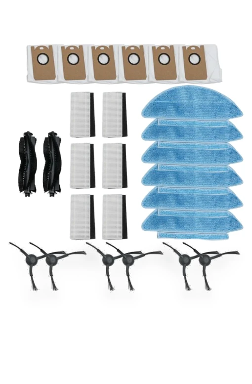 Replacement Spare Parts Accessories Main Side Brush Filter Kit — Parts & Accessories, Robot Sweeping Accessories