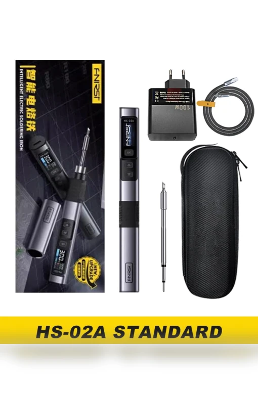 Smart Soldering Iron with IPS Color Display — Stations, Dream Garage