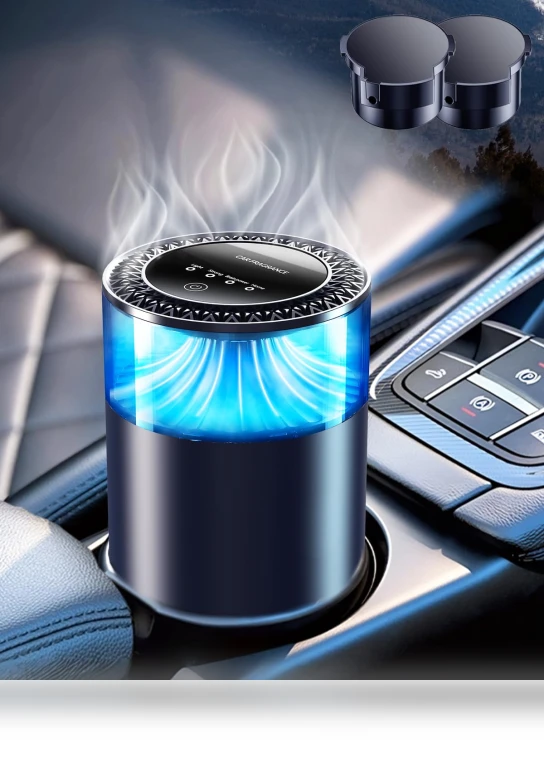 AI Mountain Scenery Car Aroma Diffuser — Car Air Fresheners, Samurai Japan