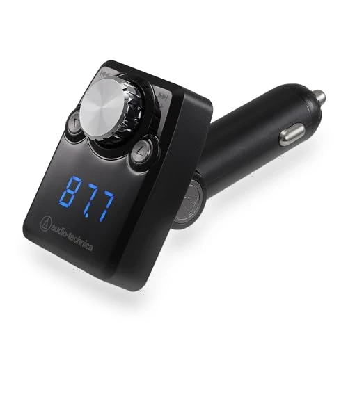 Bluetooth FM Transmitter with Smartphone Charging — Wireless Audio Transmitters, Audio Technica