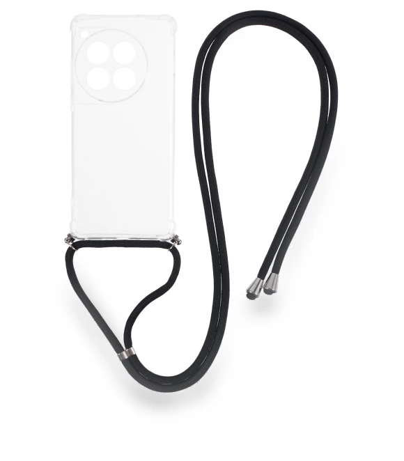 Clear Case Soft TPU Corner Protection Phone Cover with Lanyard — Phone Accessories, Smartwatch 2025