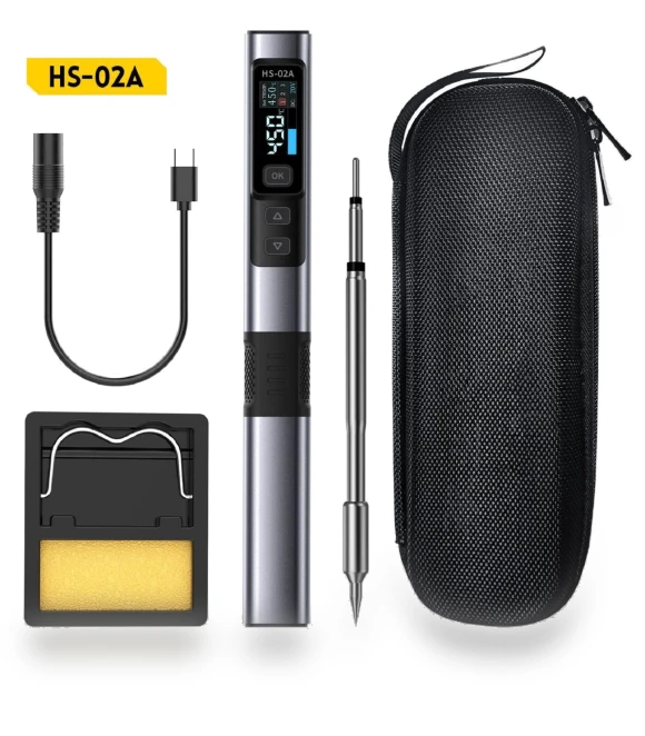 Color Screen Smart Soldering Iron — Stations, workmanship