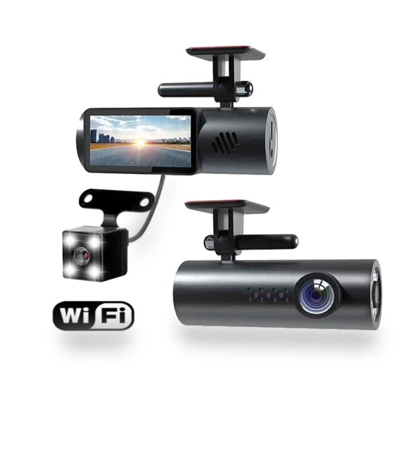 Dual 1080P Car Dash Cam — Dashboard Cameras, Jiangnan E