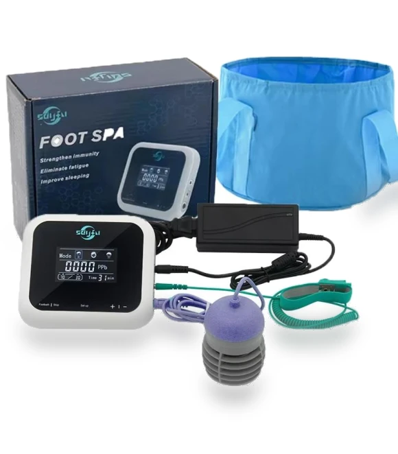 Ionic Foot Bath Detox Therapy Device with Touch Display — Foot Baths & Spas, Binchi