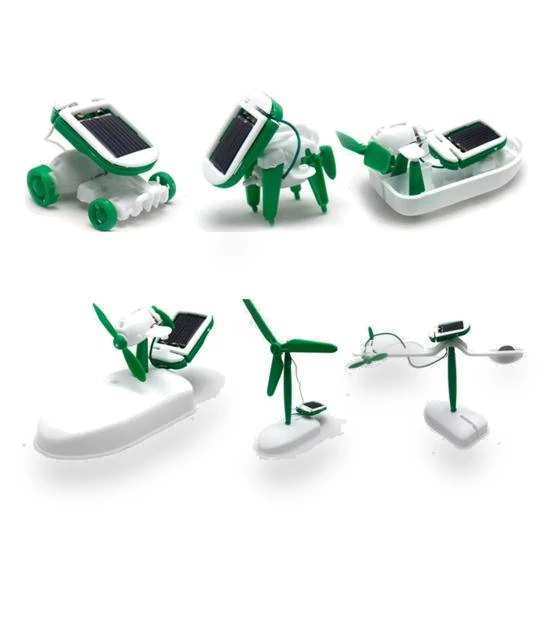 6-in-1 Solar Robot DIY Kit — Solar Power, RMT House