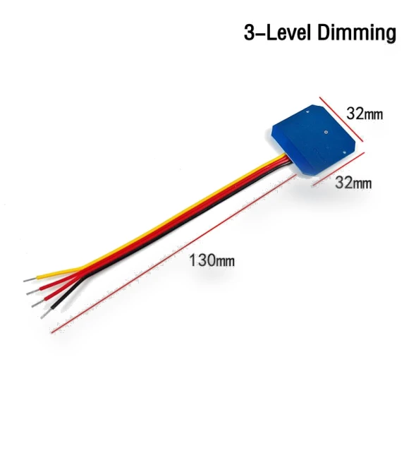 Adjustable Touch Switch — Outlet Switches, Three Degrees