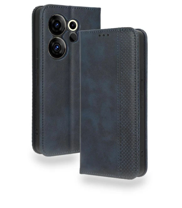 Anti-Scratch Cover Retro Stand PU Leather Phone Wallet Case — Screen Protectors, Smartwatch 2025