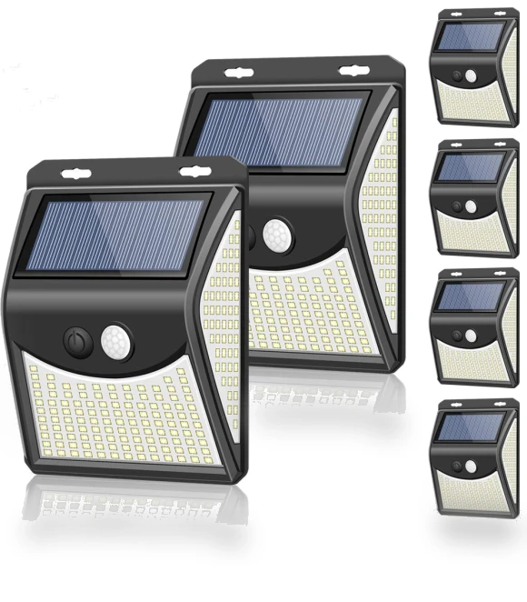 LED Sensor Solar Motion Automatic Garden Light — Outdoor Security & Flood Lighting, ZEEFO
