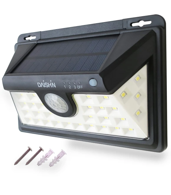 Outdoor Solar Motion Sensor Light — Outdoor Security & Flood Lighting, DAISHIN