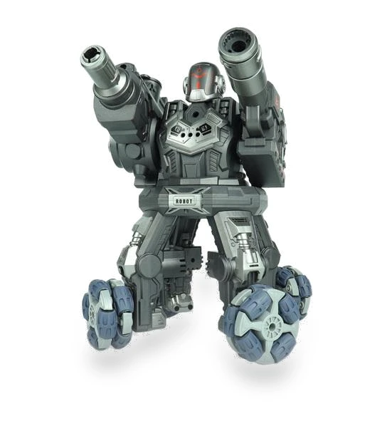 Remote Control Robot Car with Music, Lights, Water Bombs, and 360-Degree Rotation — Interactive Figures & Robots, RMT House