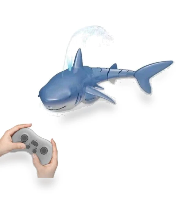 Remote Control Shark Spray Water Toy — Aquatic Vehicles, LYZRC