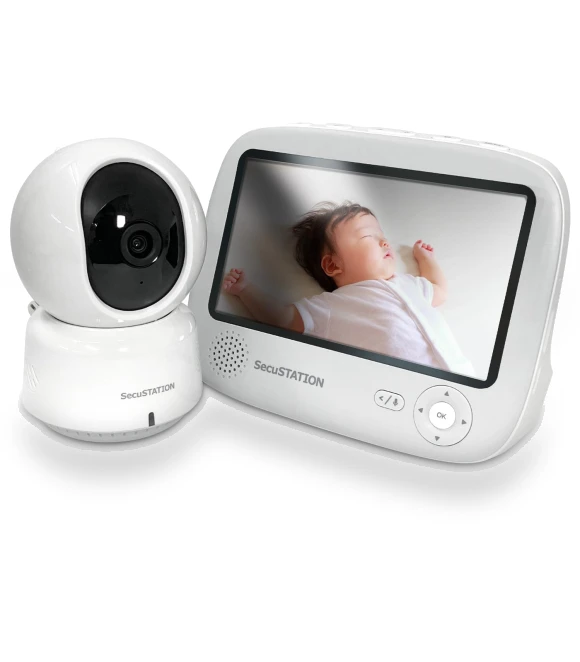 Secure Baby Monitor with Temperature and Night Vision — Baby Monitors, SAMURAI STYLE