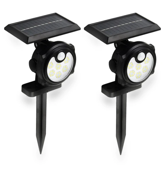 Security Motion Sensor Solar Light — Outdoor Security & Flood Lighting, SAMURAI STYLE