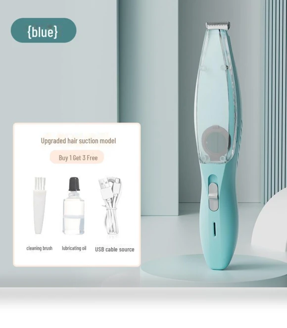 Silent Pet Hair Clipper with Built-in Vacuum — Hair Clippers, Pets Land