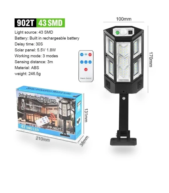 Solar Light for Outdoor — Outdoor Security & Flood Lighting, BXHOOM