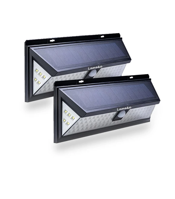Super Bright Sensor Light with ABS Solar Three Lighting Modes — Outdoor Security & Flood Lighting, Lamake