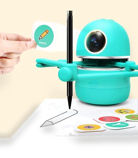 AI Drawing Quincy Robot Smart Learning Toy — Interactive Learning Devices, wevi