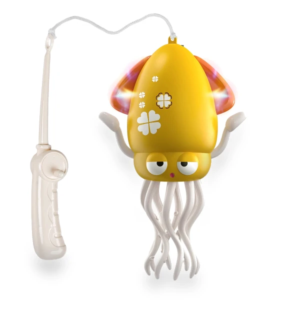 Automatic Obstacle Avoidance Squid Robot Toy with LED Lights — Interactive Figures & Robots, Nippon-Mart