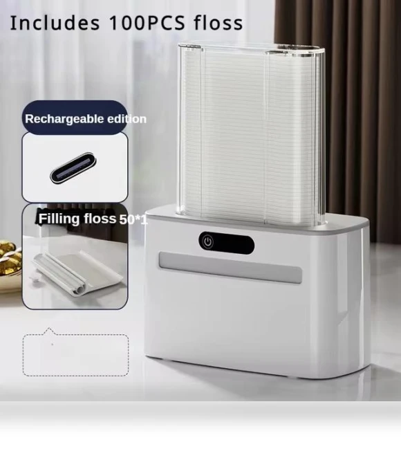 Automatic Pop-up Electric Dental Floss Stick Storage Box — Power Flossers, DC-HOME