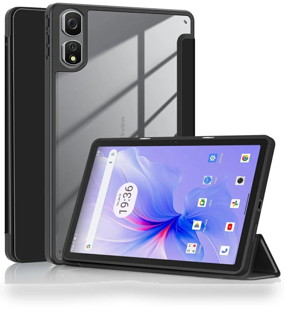 Automatic Sleep/Wake PU Leather Flip Cover with Triple Stand — Protective Cases, Smartwatch 2025
