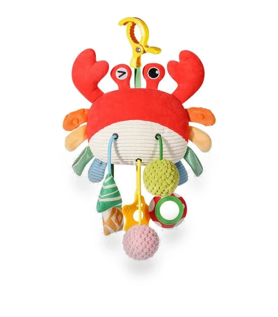 Car Seat Toy Baby Crab Pull Toy — Travel Toys for Kids, Schoolyard