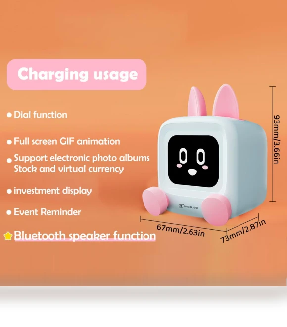 Mini Smart Display with Weather — Home Climate Control, 1234vdsv
