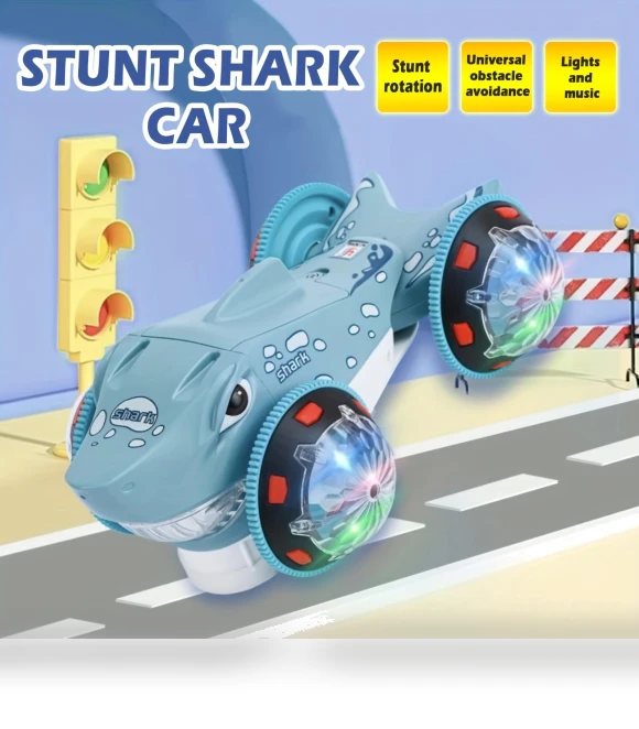 Robot Toy with Auto Obstacle Avoidance and 360° Spinning — Interactive Figures & Robots, Houspace