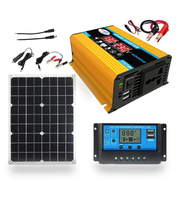 Solar Panel System — Power Inverters, Aneng Diagnostic Tools