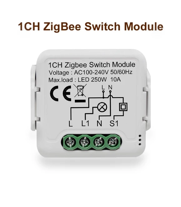 Tuya ZigBee 3.0 Switch Module — Smart Home Modules, GIRIER