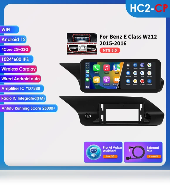 Android 13 Autoradio with CarPlay — Stereo Receivers, OSSURET