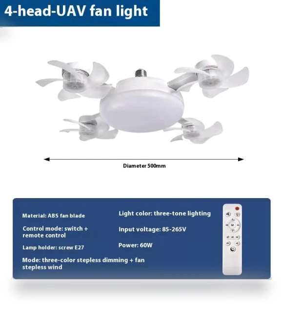 Ceiling Lamp Electric Fan With Light — Ceiling Fan Lighting Solutions, Found Comfort