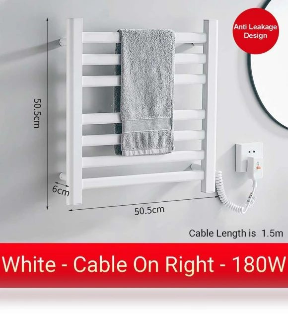 Electric Heated Towel Rack with Sterilization — Towel Warmers, Decor Dream