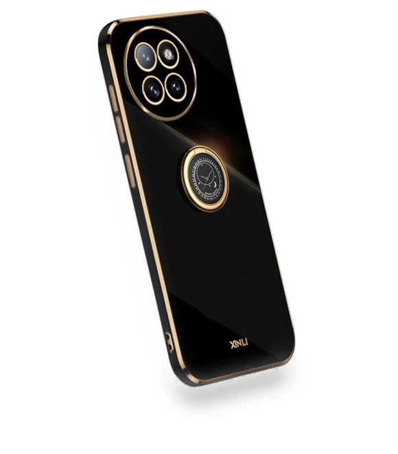 Electroplating Frame Ring Kickstand Anti-Drop TPU Case — Phone Accessories, XINLI
