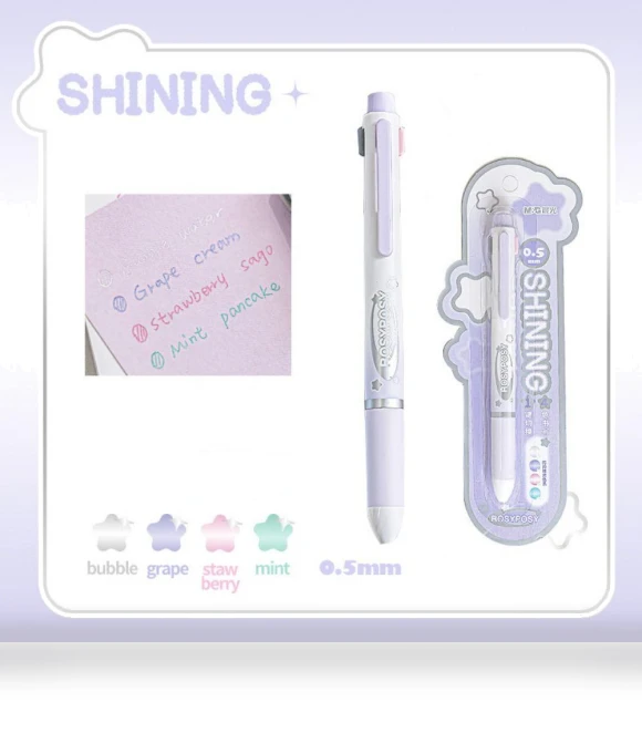 Four in One Ballpoint Pen — Multifunction Pens, Feilongcater