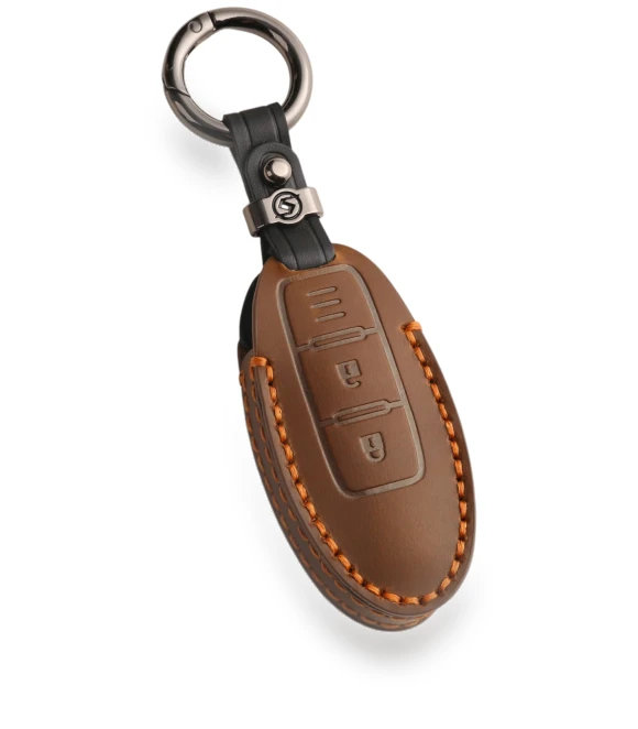 Genuine Leather Smart Key Case — Key Cases, smasol