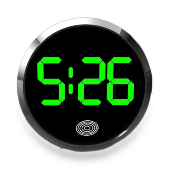 LED Dashboard Clock — Clock, risenprec