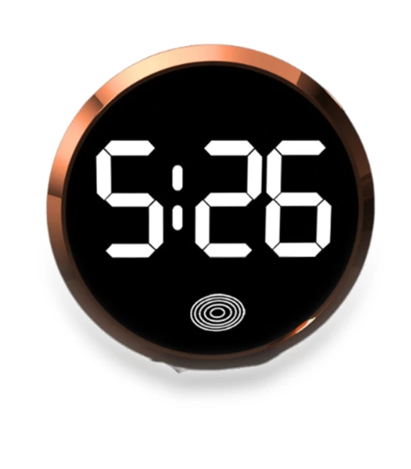 LED Dashboard Clock — Clock, risenprec