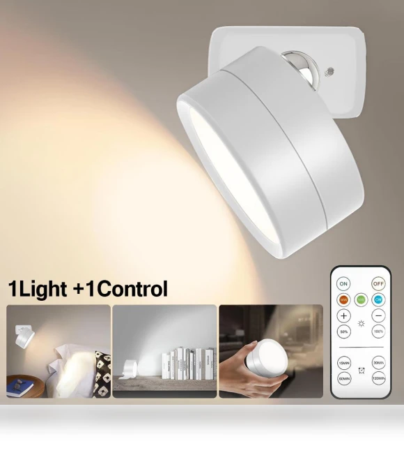 LED Wall Light with Touch and Remote Control — Wall Lighting, Cosy Homes