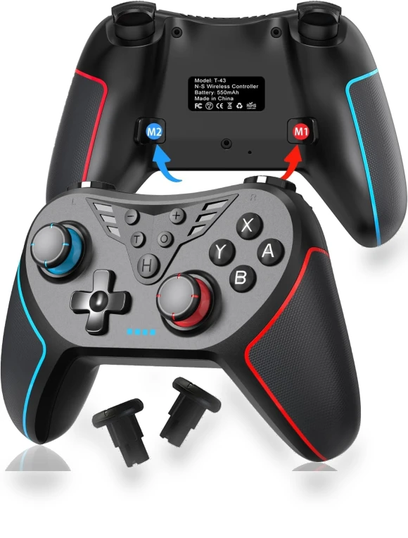 Macro Button Controller with Turbo Function — Gaming Controllers, DOKI DOKI MARKET
