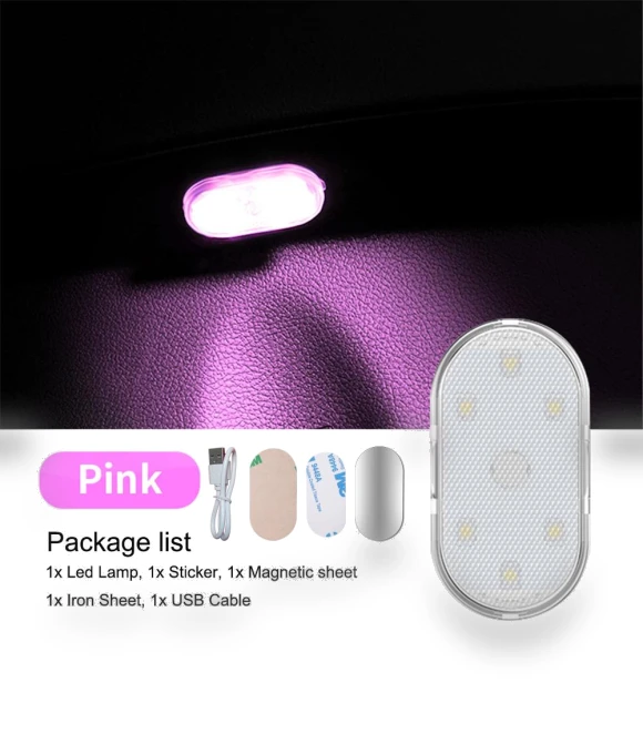 Magnetic Car LED Touch Lights — Light Kit, YJMP