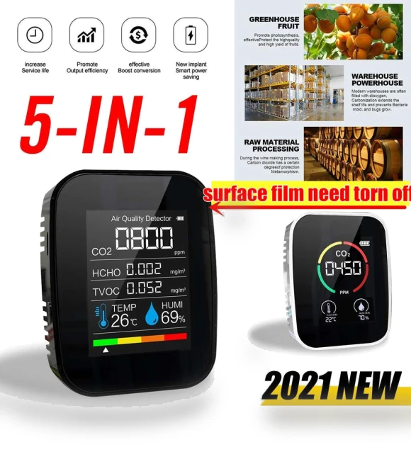 Multifunctional Air Quality Monitor — Air Quality Monitors, Decor Dream