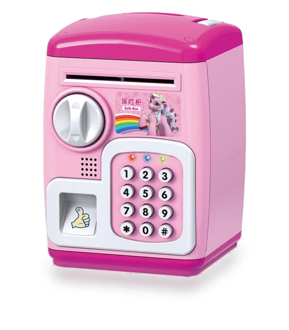 Password Piggy Bank — Savings & Piggy Banks, Happy Time For kids